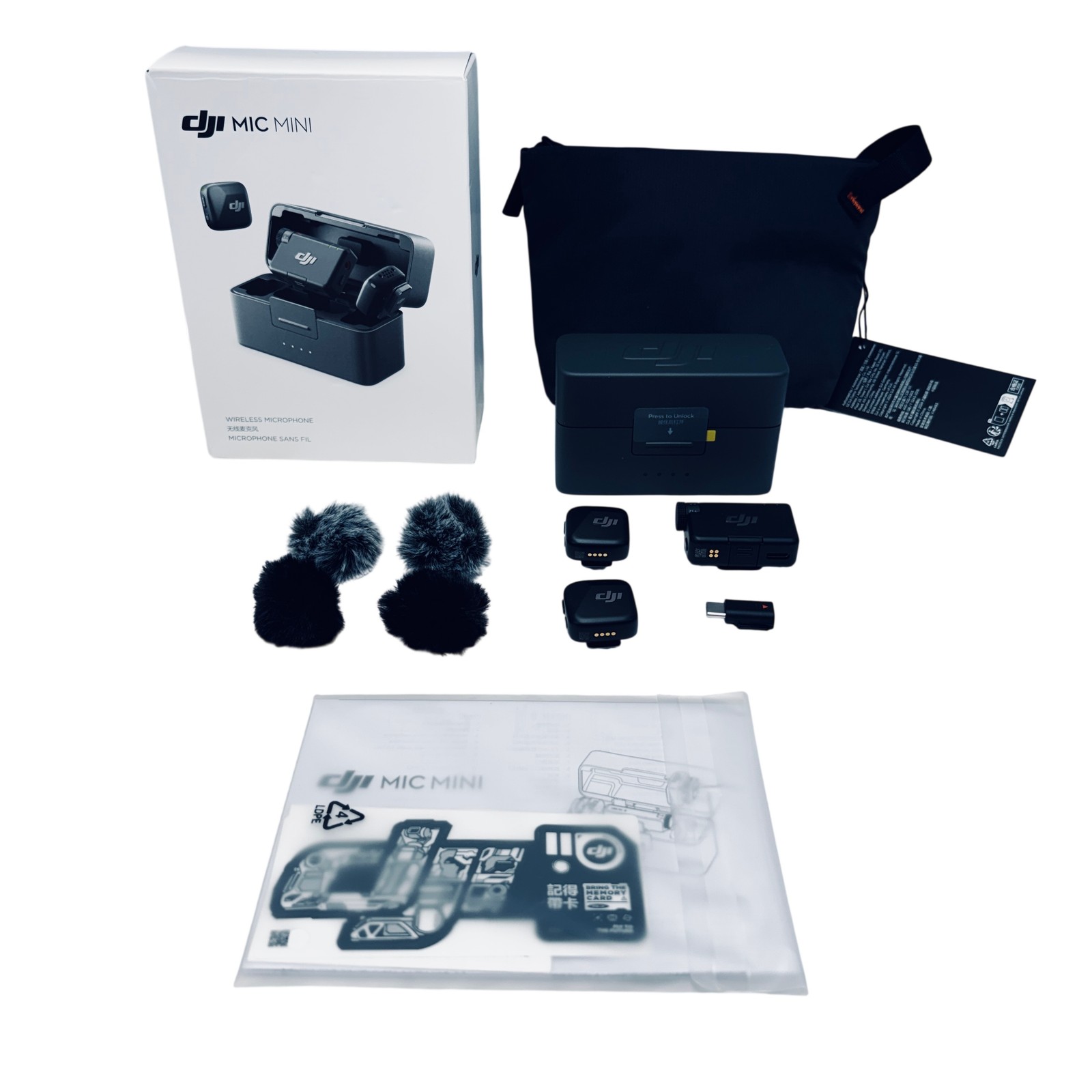 DJI DMMRO1 Mic Mini 2.4 GHz Wireless Microphone System