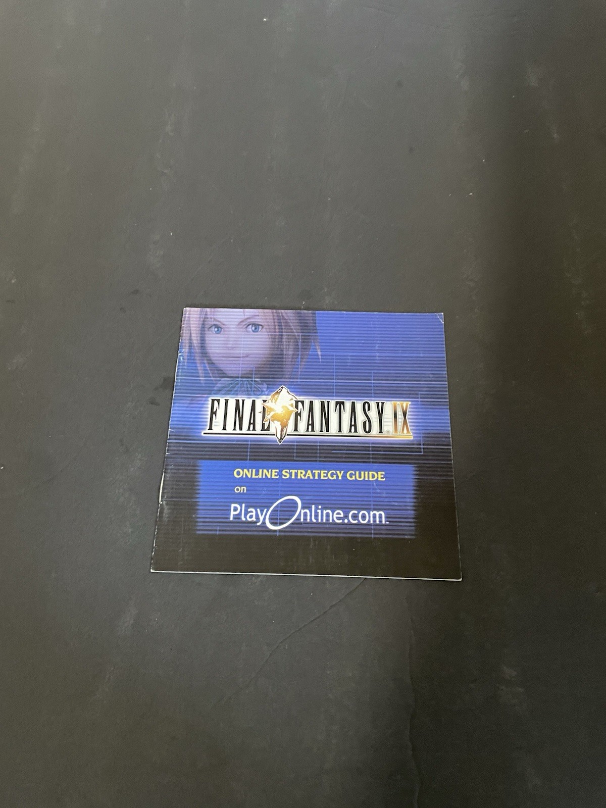 Fantasy 9 ps1 Play online Manual Insert only