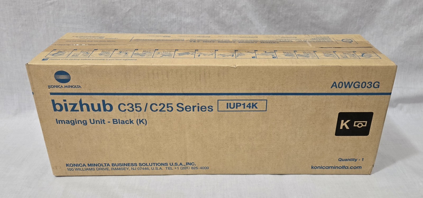 Konica Minolta IUP-23 Imaging Unit A7330KF, Cyan for Konica Minolta bizhub C3110