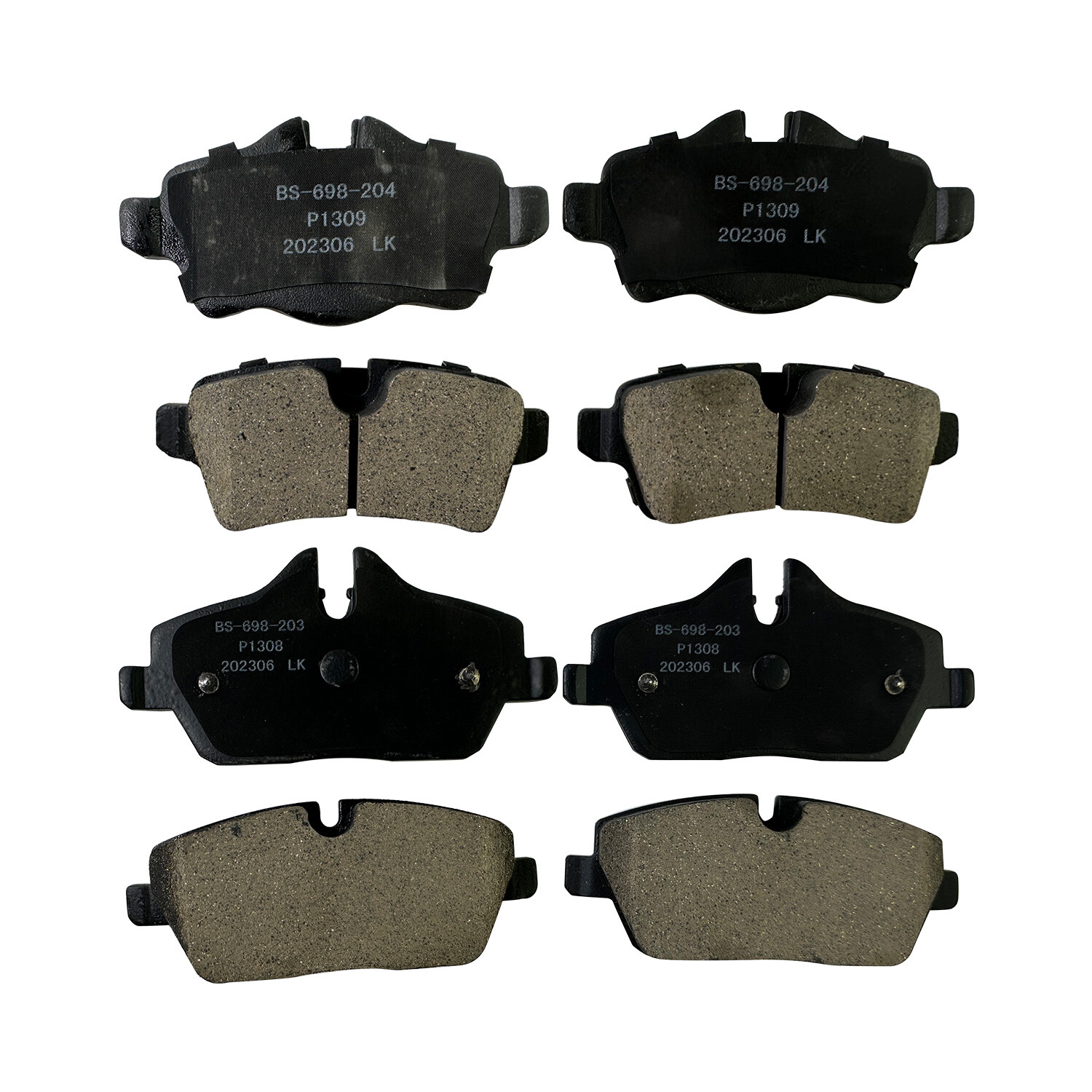 For 2007 2008 2009 2010 2011-2015 Mini Cooper Front And Rear Ceramic Brake Pads