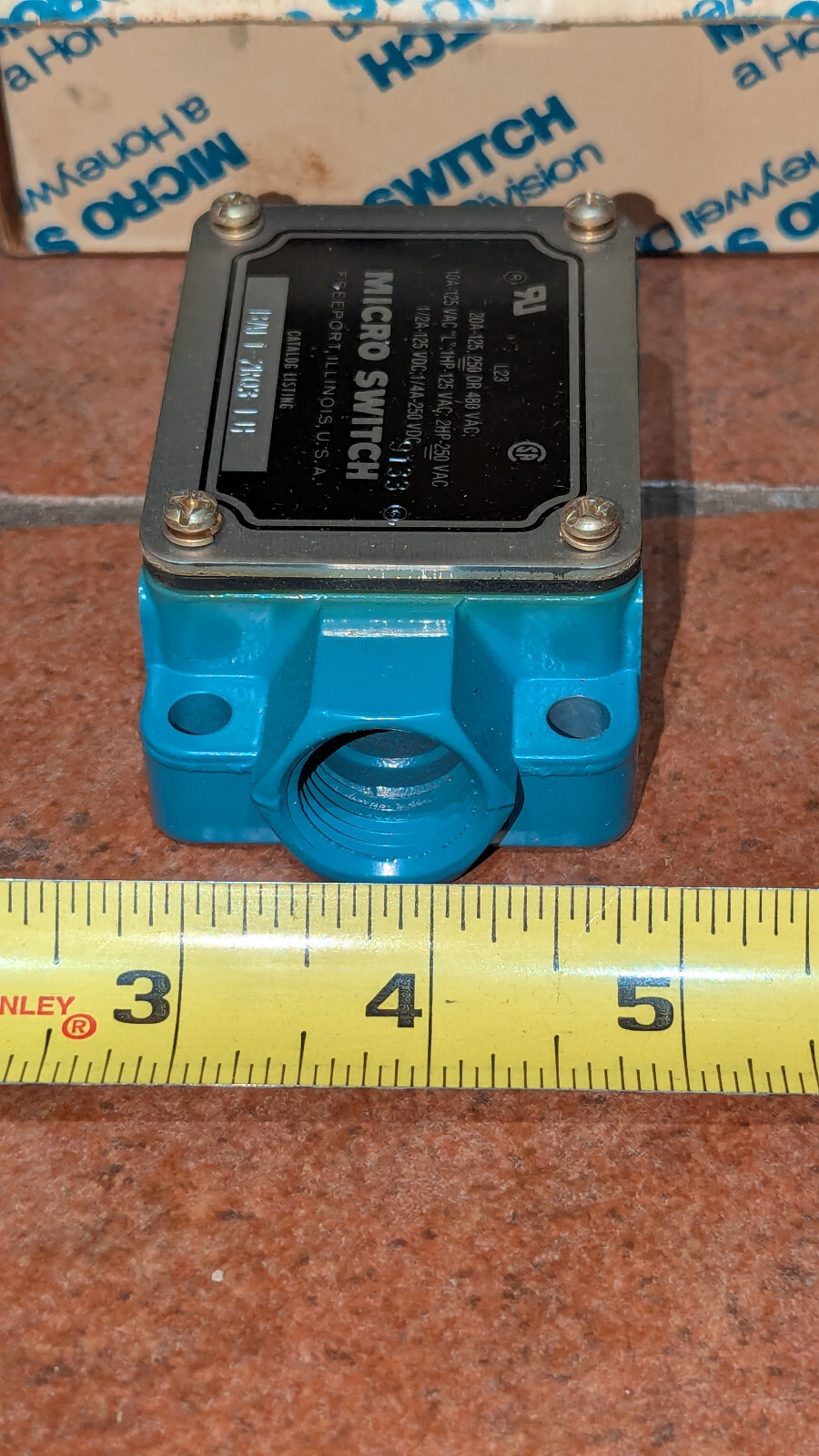 Honeywell Microswitch BAF1-2RQ3-LH NIB