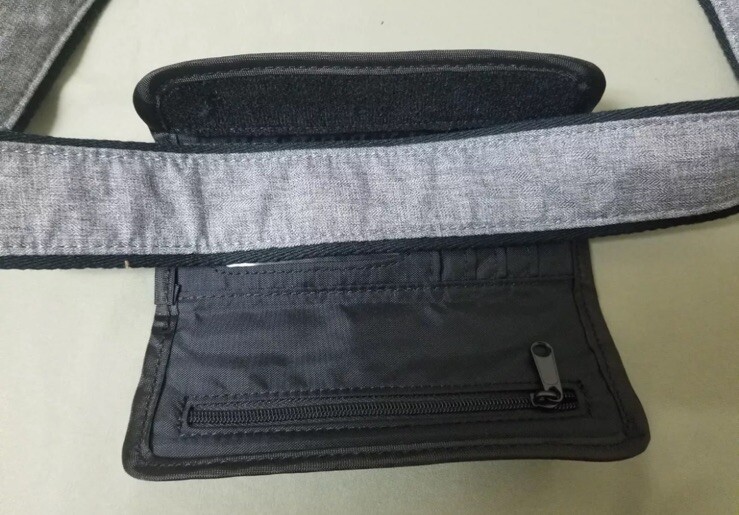 Asics Multi-Purpose Training Strap With Wallet NEW RN2921-0714