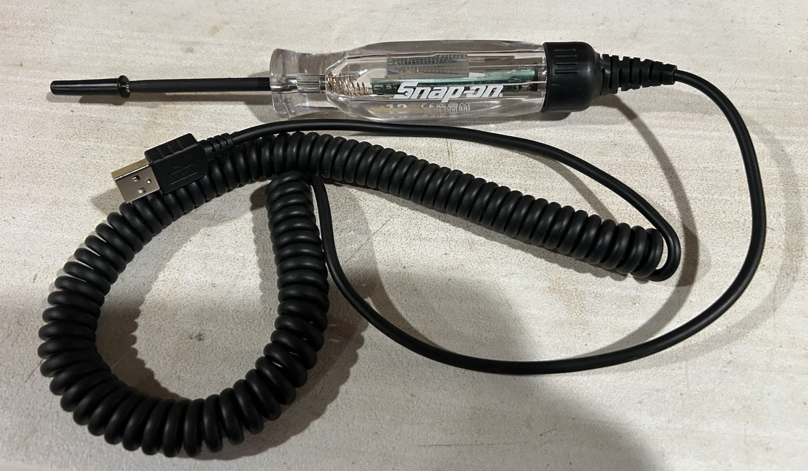 NOS. Snap-on™ EECT402USB 12 V Digital Display Circuit Tester with USB Plug