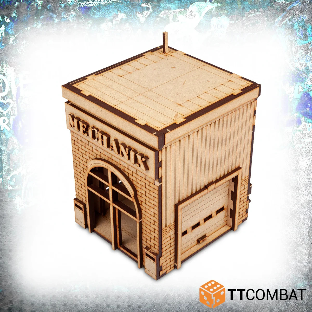 TTCombat TTSCW-DCS-059 Mechanix (City Streets) Garage Building Terrain Kit