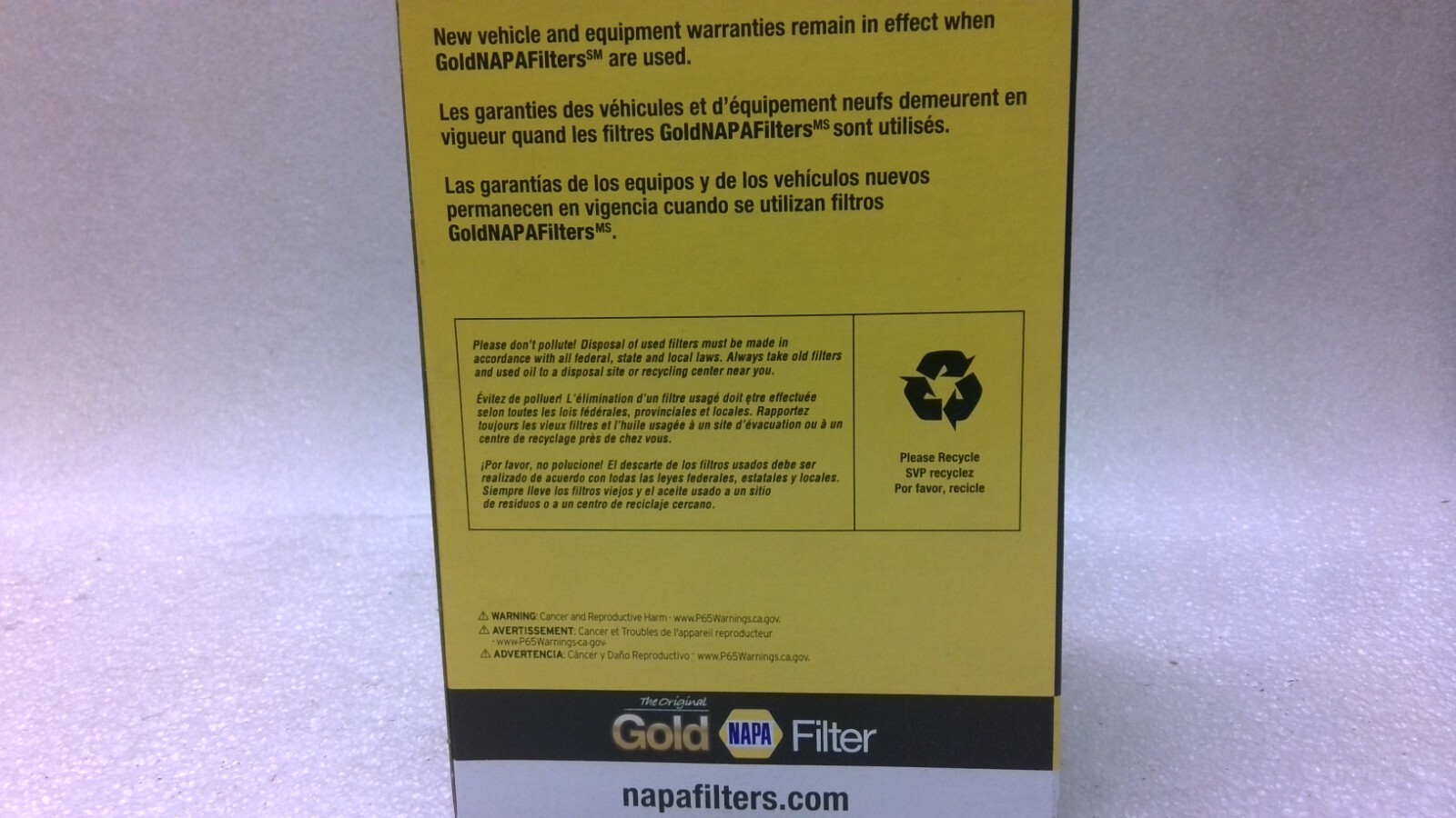 NAPA GOLD FUEL FILTER 3411