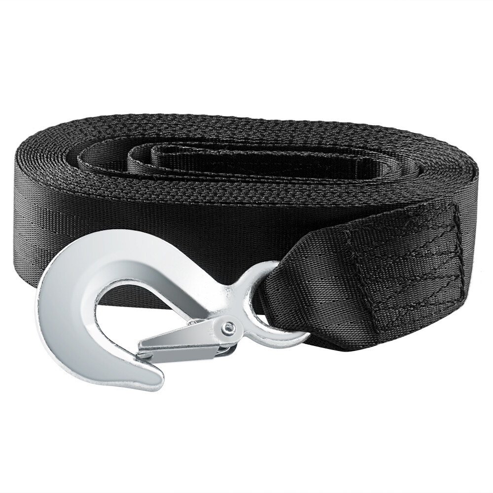 2" x 20FT Boat Trailer Replacement Winch Strap Safety Snap Hook 10000LBS Max