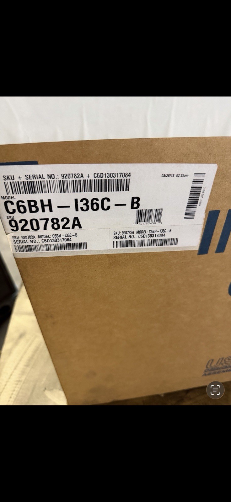 Nordyne C6BН-I36C-B 3 Ton Horizontal Cased Coil R410A