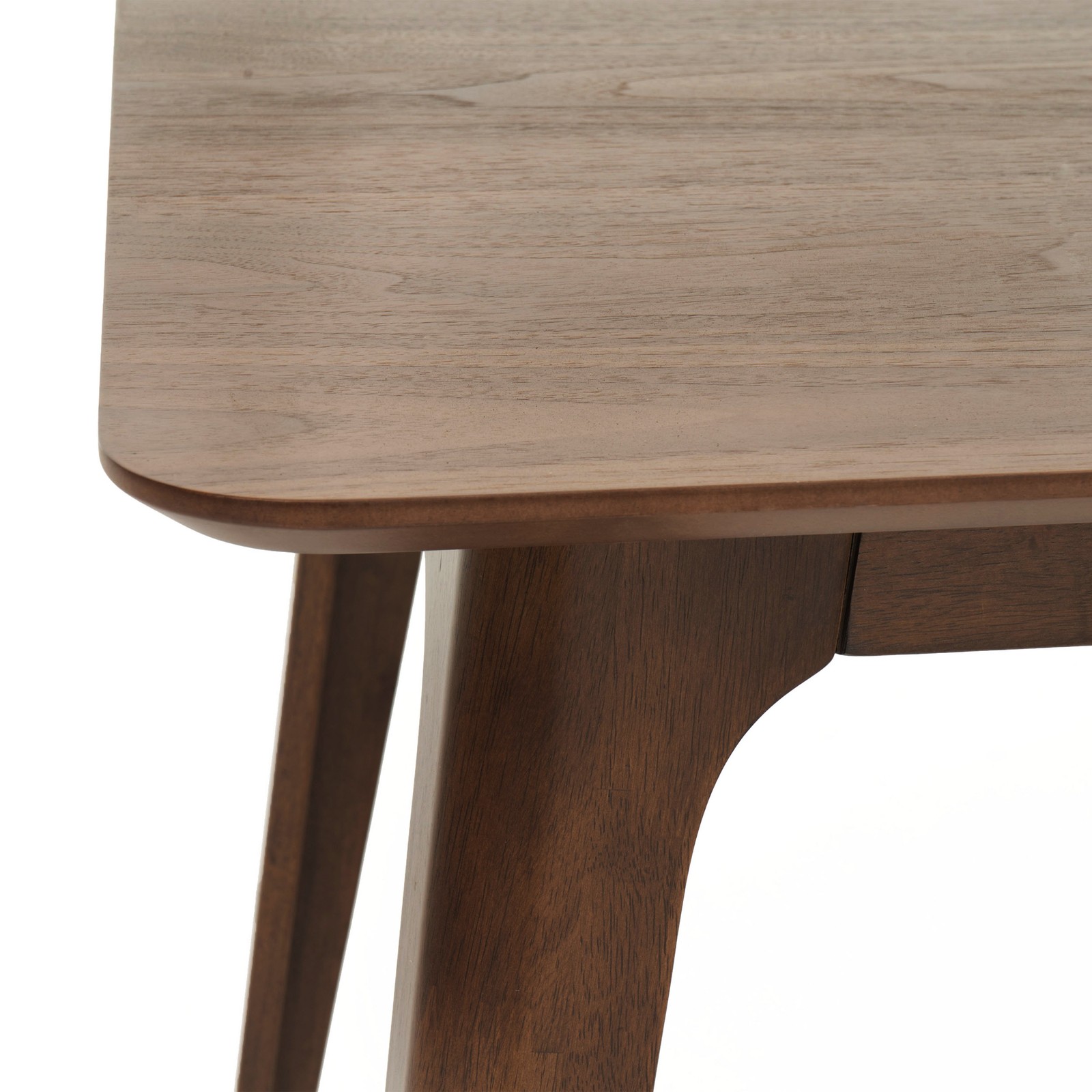 [Video] Dining Table Solid Wood Legs, Walnut