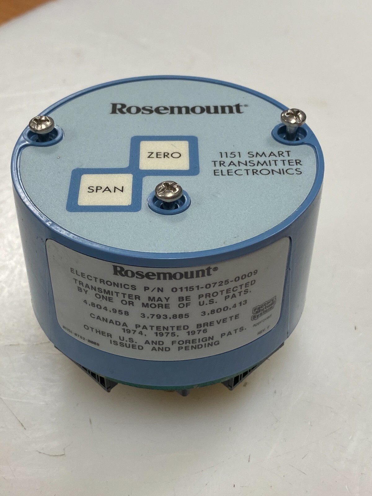👀 NEW ROSEMOUNT 1151 SMART TRANSMITTER ELECTRONICS 01151-0725-0008