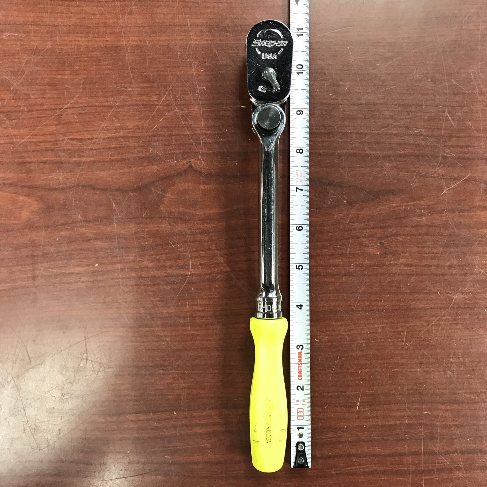 Snap-on FHD80MP 3/8" Drive Multiposition Yellow 11" Ratchet