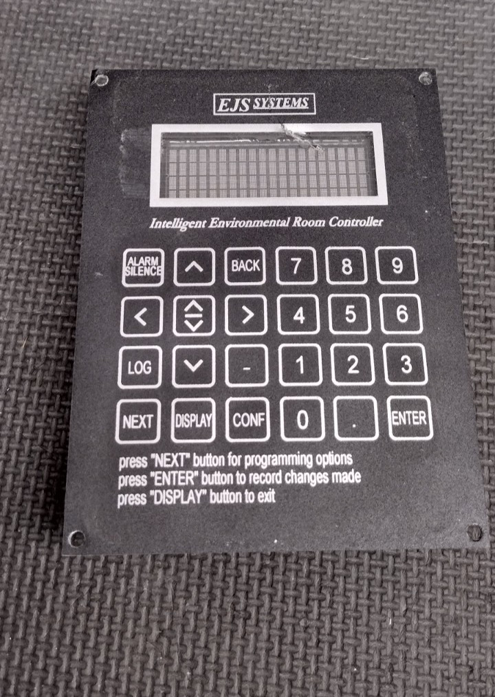 EJ Systems INTELLIGENT ENVIROMENTAL ROOM CONTROLLER FRONT Board FREE SHIPPING