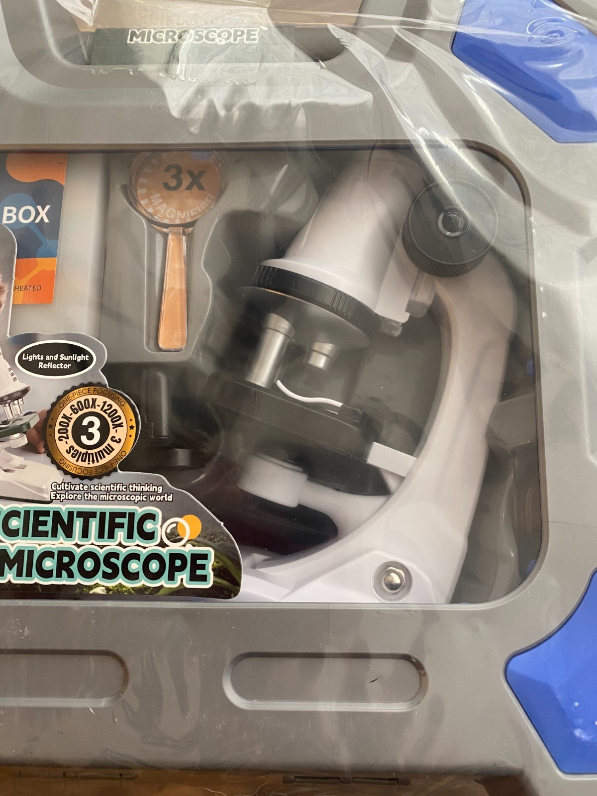 Micro World Children's Scientific Microscope Kit - Ages 6 -12 - NEW