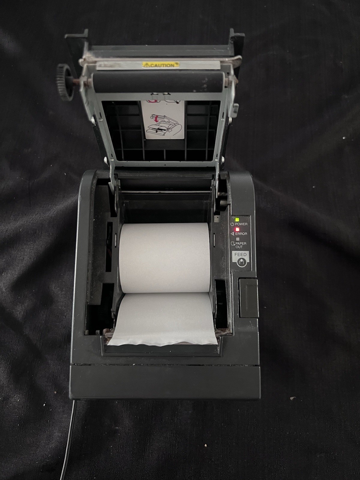 FULLY TESTED Micros Epson TM-T88III POS Compact Thermal Receipt Printer Serial