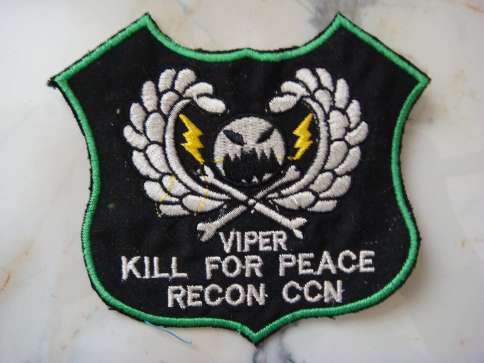 US 5th SF GROUP RT VIPER CCN " KILL FOR PEACE ", VIETNAM WAR PATCH