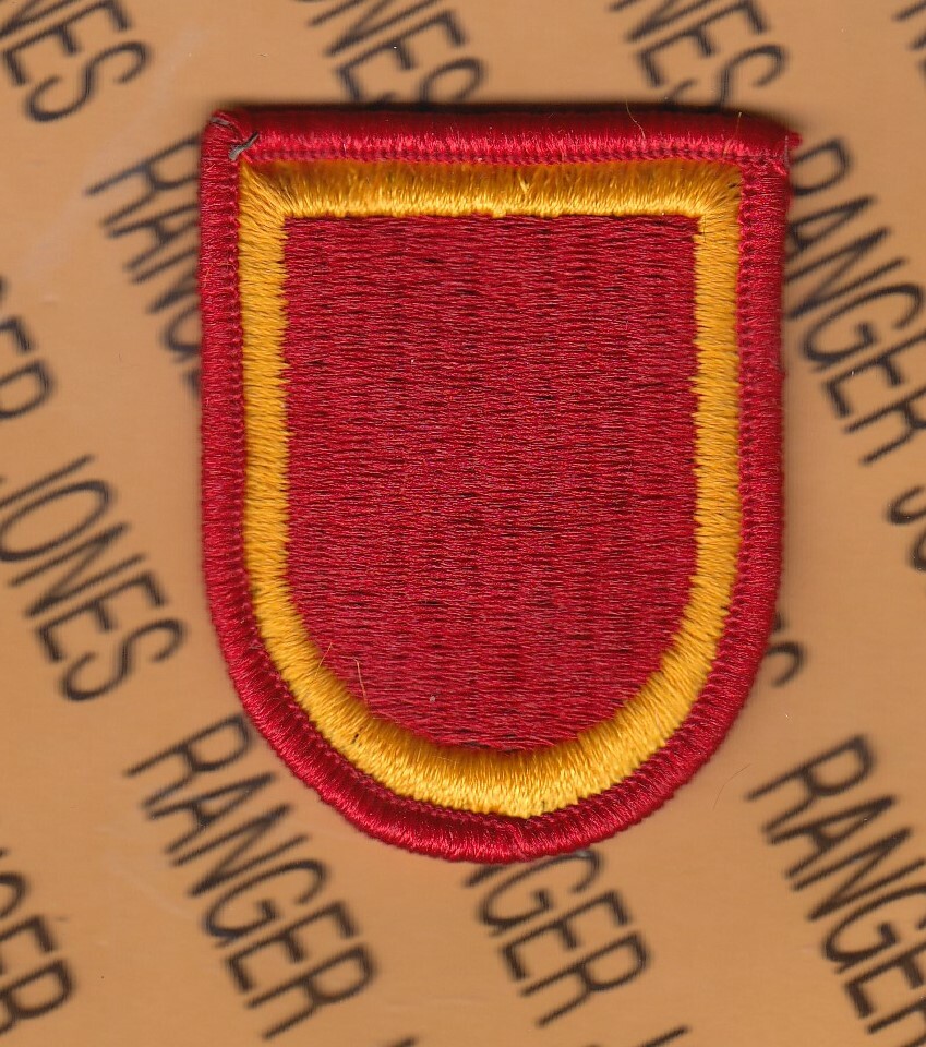 US Army 407th Supply & Services S&S Bn Airborne beret flash patch m/e Type 3