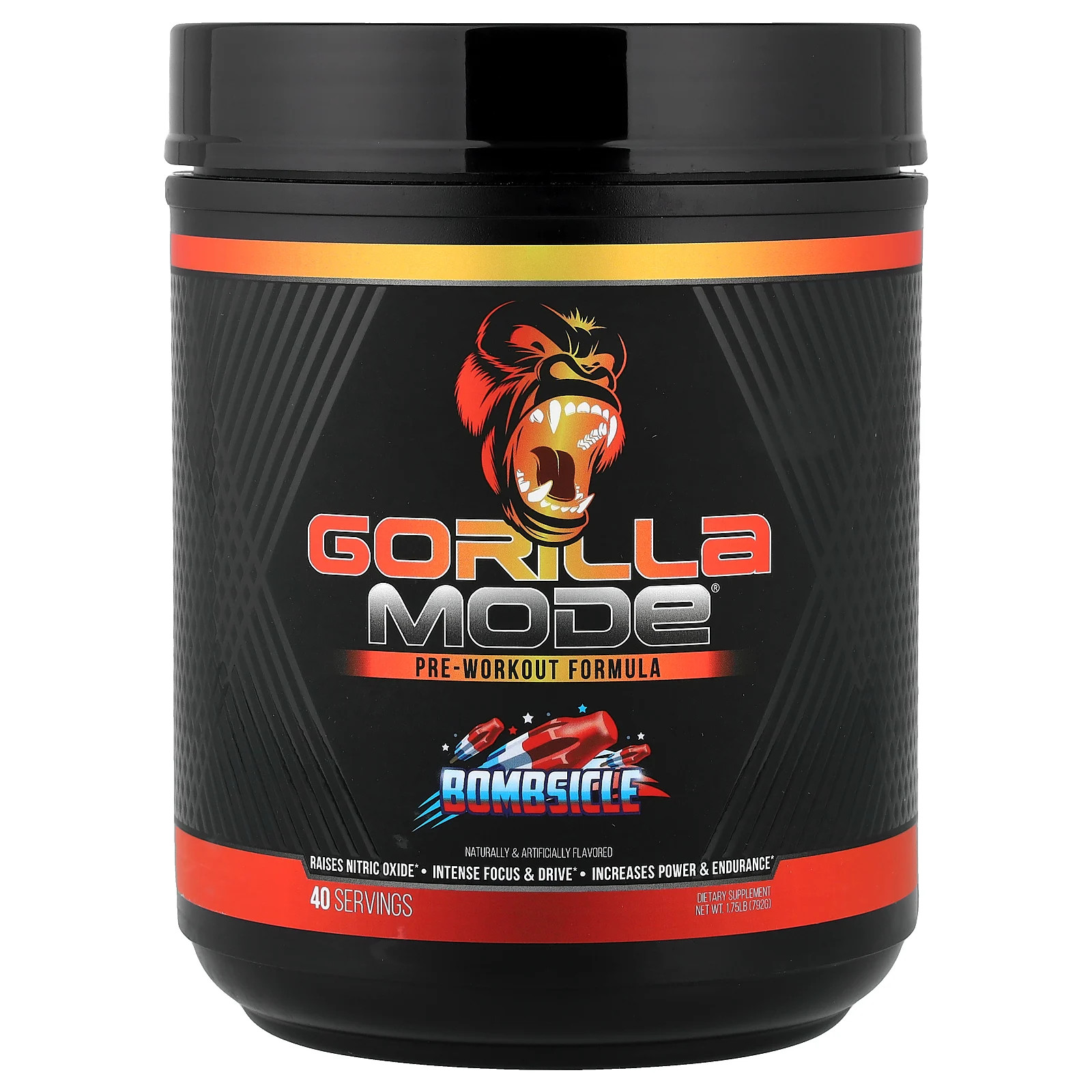 Mode®, Pre-Workout Formula, Bombsicle, 1.75 lb (792 g)