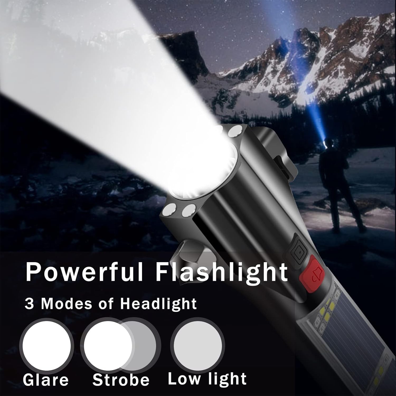 Car Safety Hammer All-in-1 Multi-Function