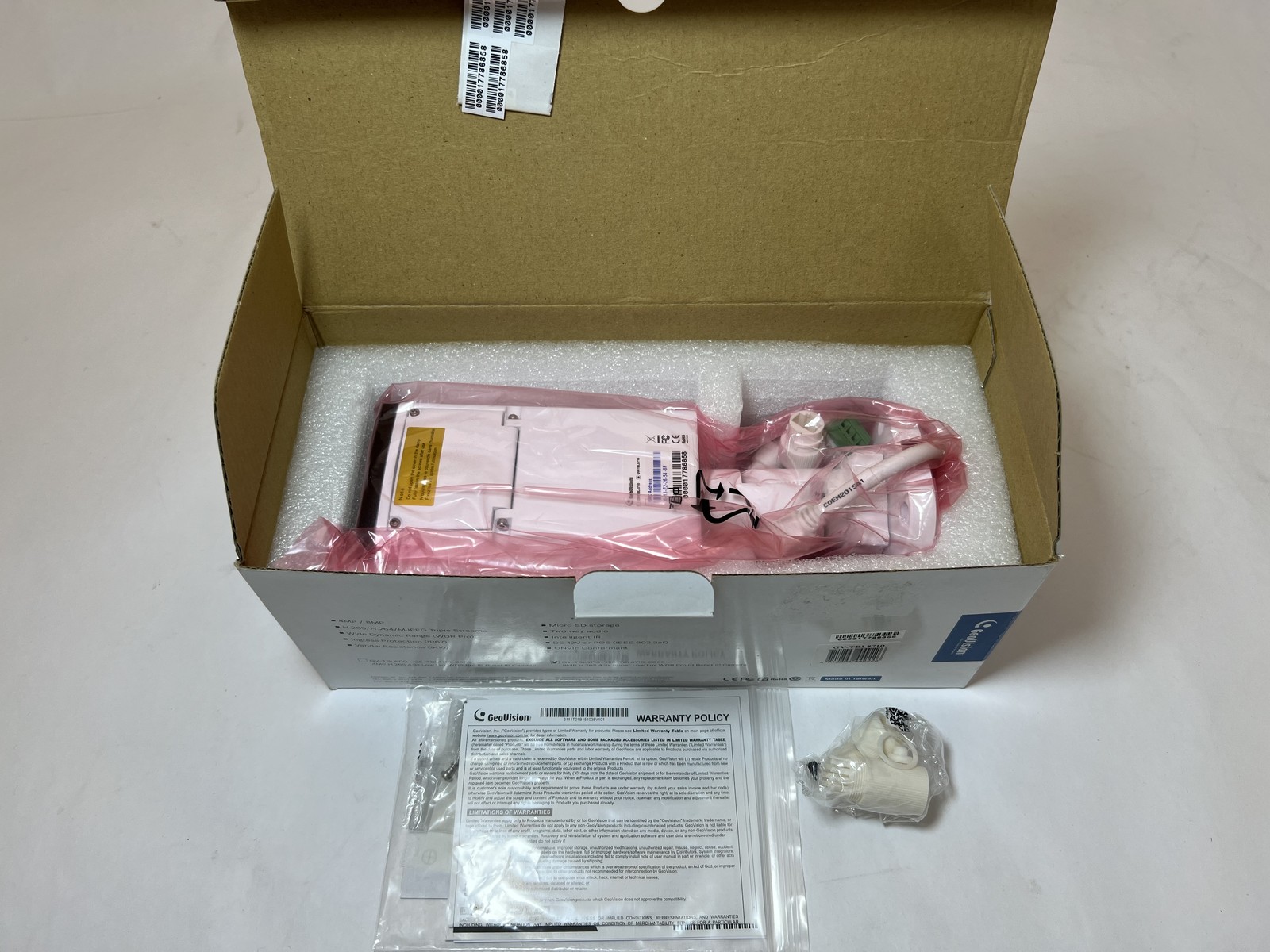 GeoVision GV-TBL8710 4K Bullet IP Camera