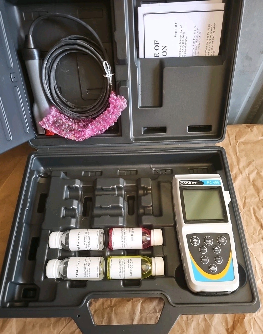 Oakton PC 450 Waterproof Portable Meter Kit
