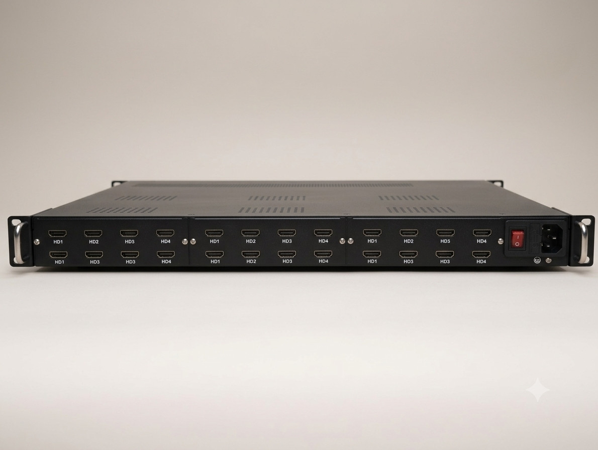 Multi Channel HDMI H265 H264 Encoding Digital RF Encoder Modulator