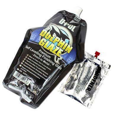 U-Pol Dolphin Glaze, Spot Putty, 714
