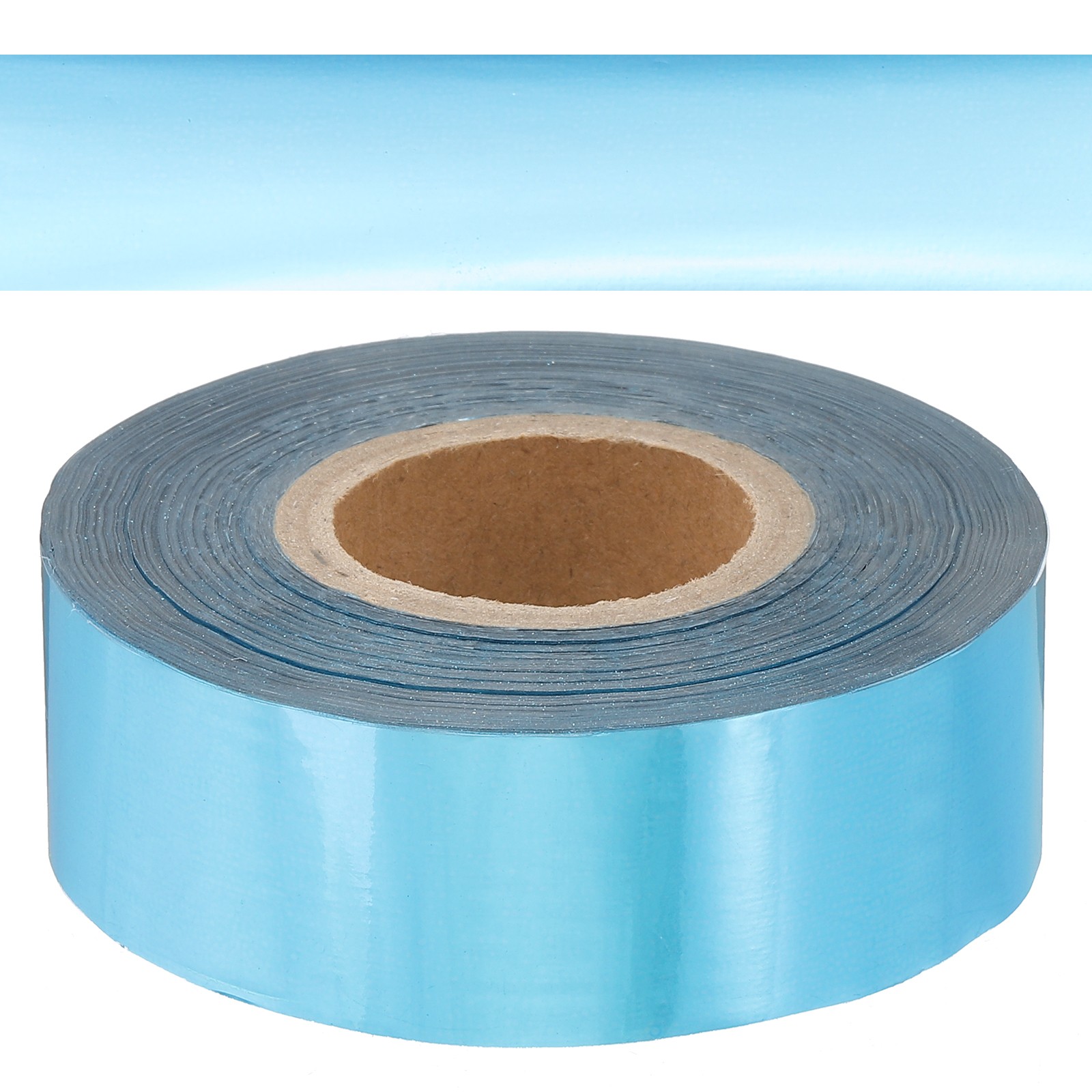 0.79"x400Ft Hot Stamping Foil Paper Roll, Light Blue