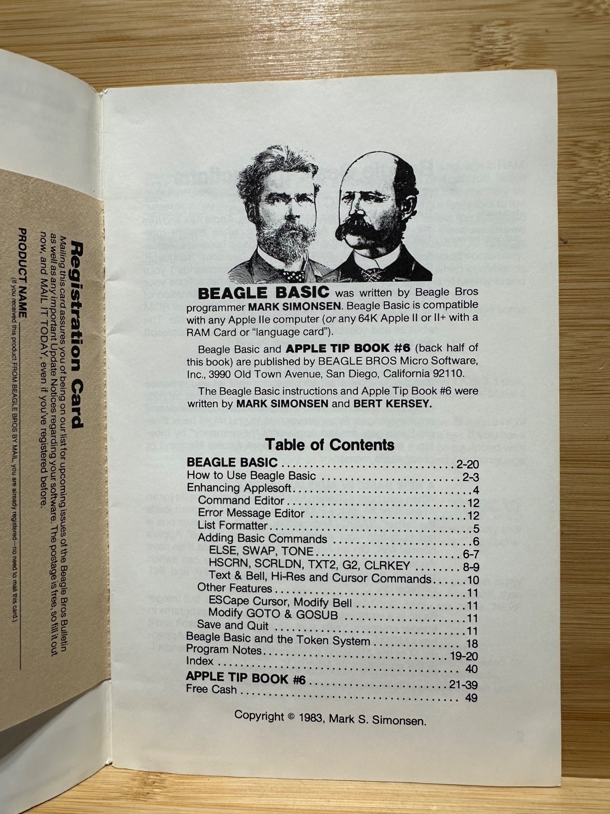 Apple Software 1983 Beagle Bros Basic Applesoft Enhancement Utility Vintage