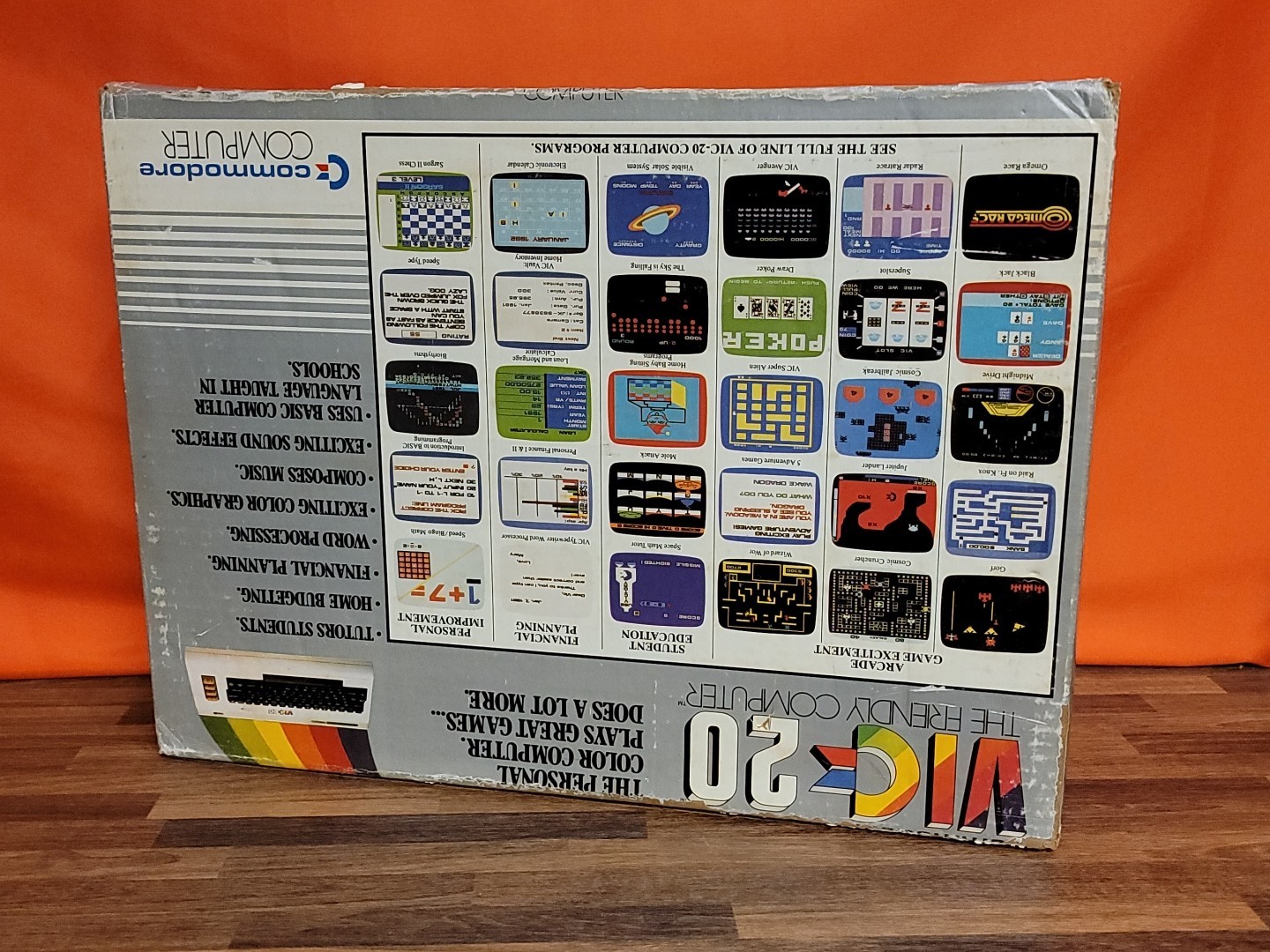 Commodore VIC-20 Computer w Original Box Foam & Matching Serials ~ Please Read!