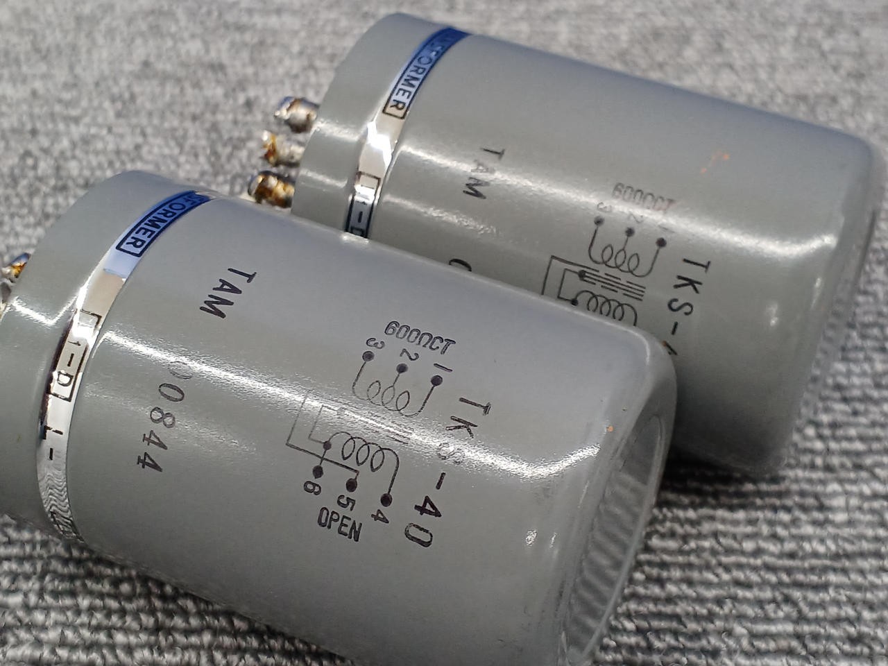TAMURA TKS-50 Input Transformer Pair Working & Tested JP