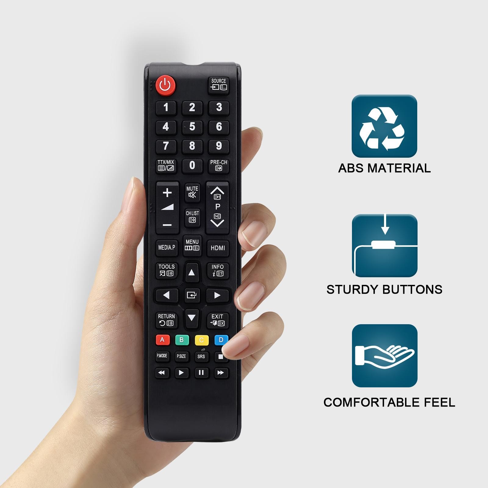 2025 New Universal for Samsung Tv Remote for Samsung Smart Tv - LED Lcd Hdtv