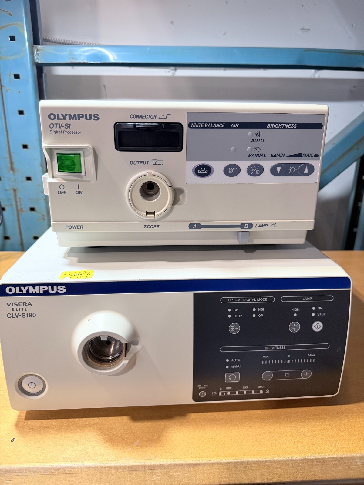 Olympus VISERA ELITE Endoscopy Video System – OTV-SI Processor & CLV-S190 Xenon