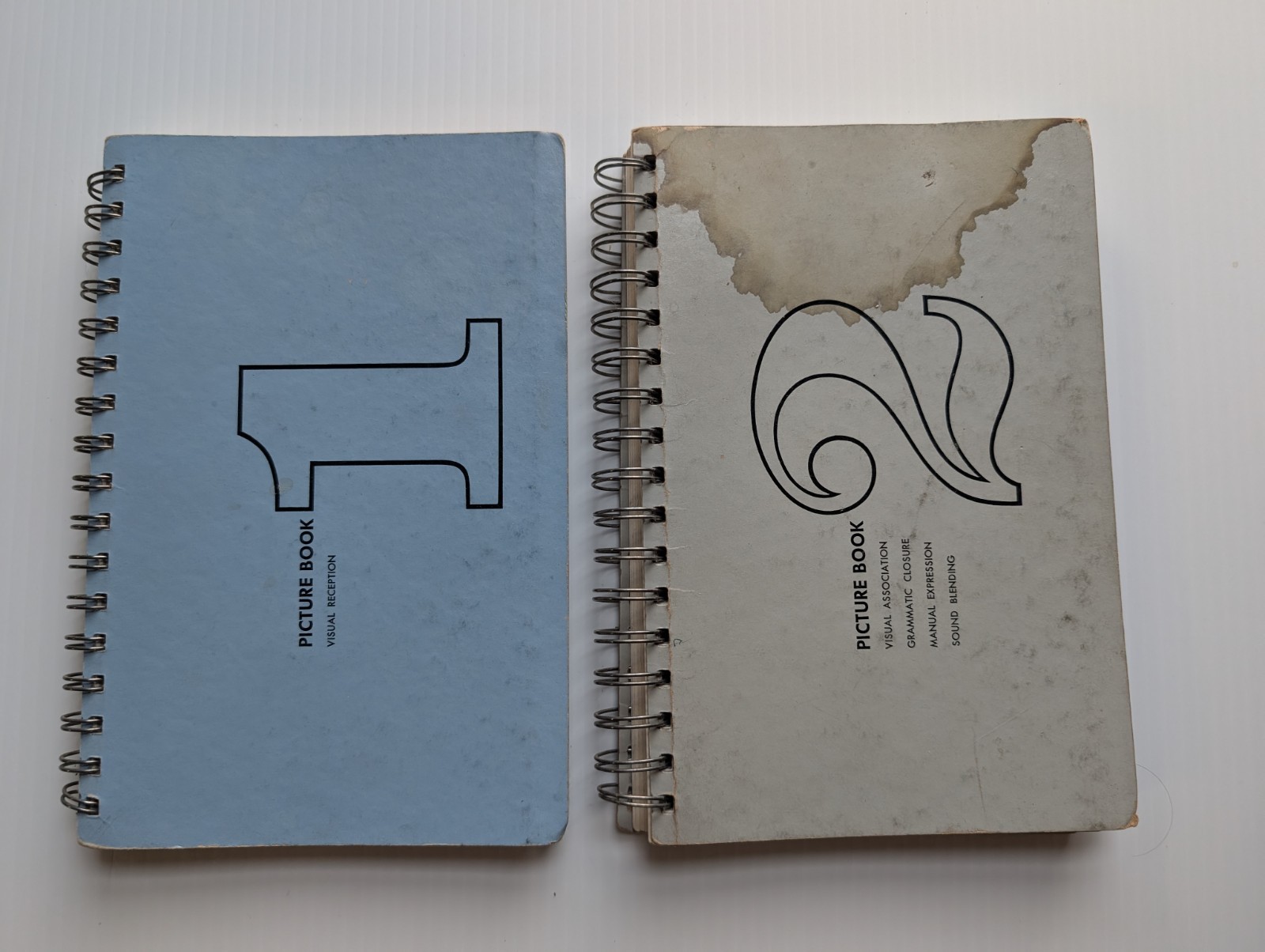 Vintage 2 1968 Illinois Test Of Psycholinguistic Abilities Spiral Bound Booklets