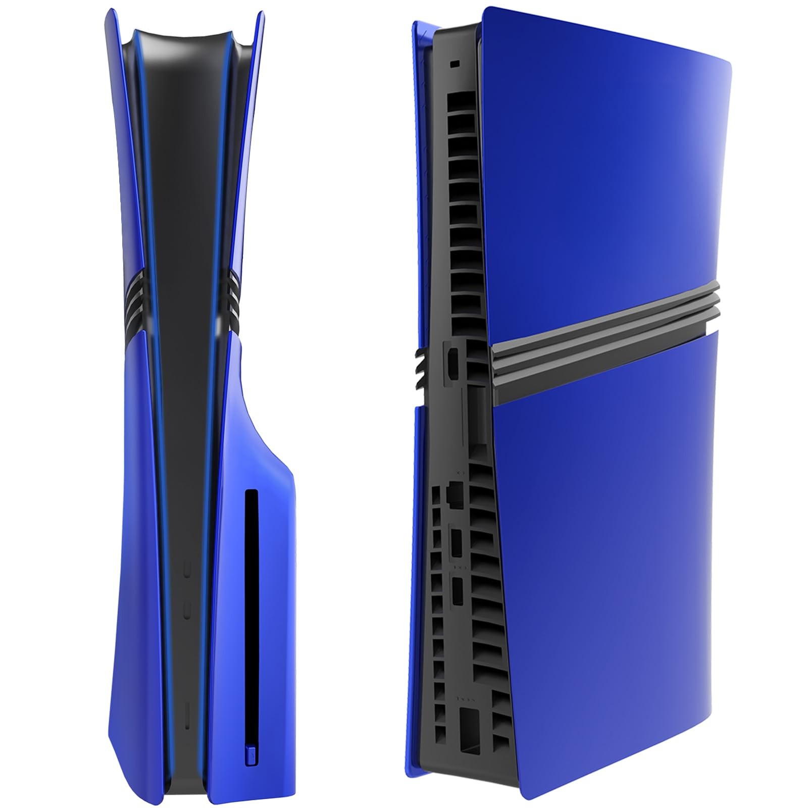 Pro Disc Edition Cover Plates for New PS5 Console, Shell Panels Blue