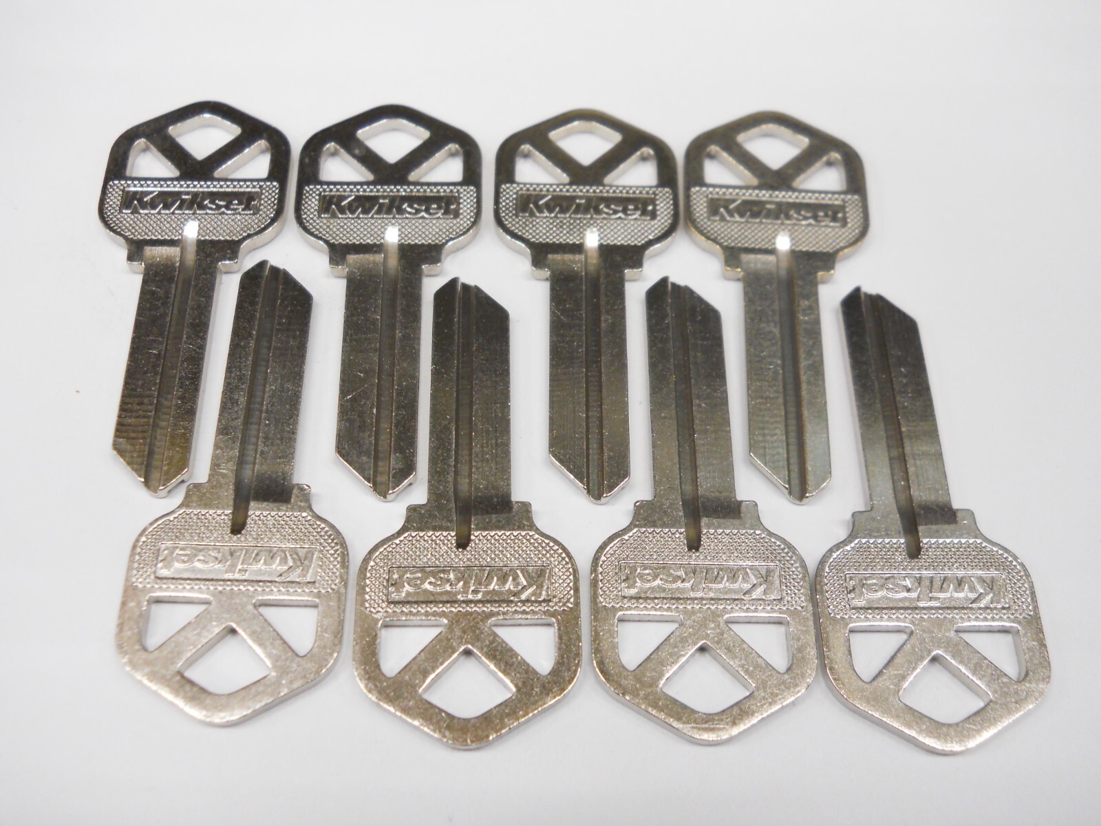 Kwikset OEM Original Logo KW1 Key Blank 1063KW 1176 Lot of 8