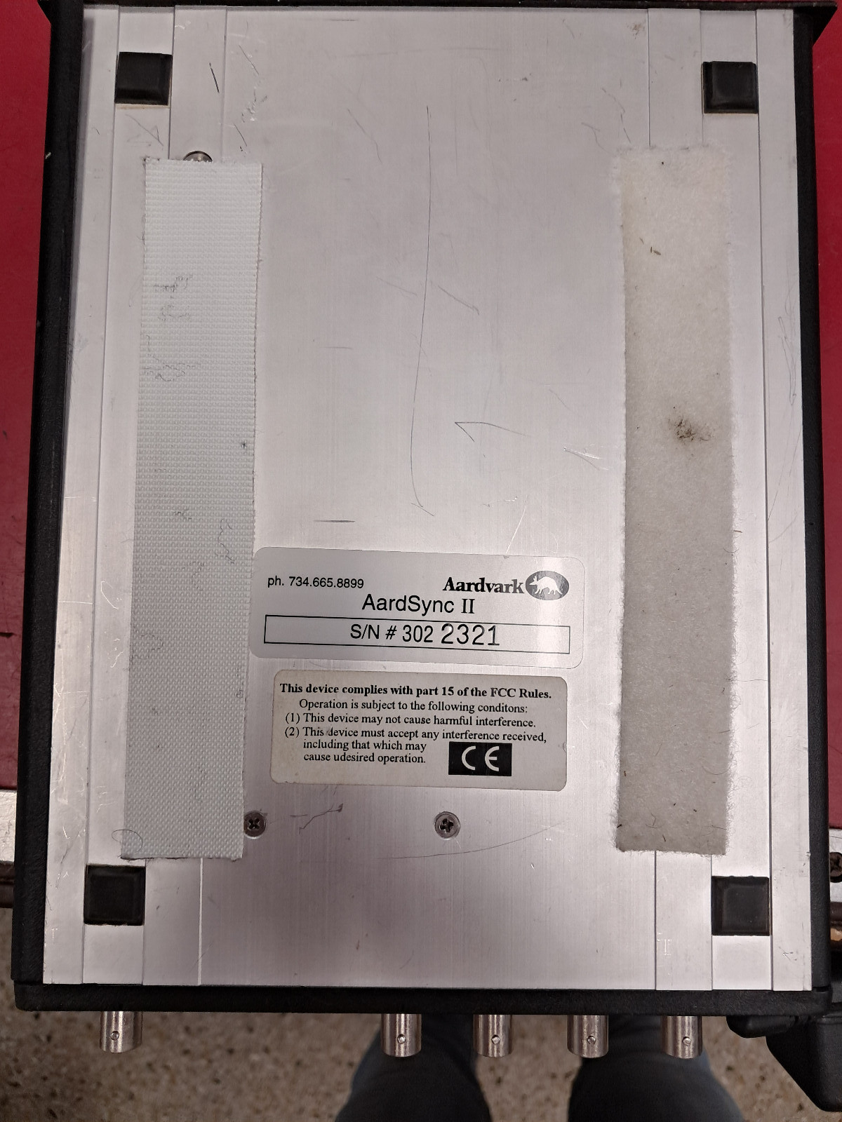 AARDVARK II Master Sync Generator Aardlock Technology w/ power supply