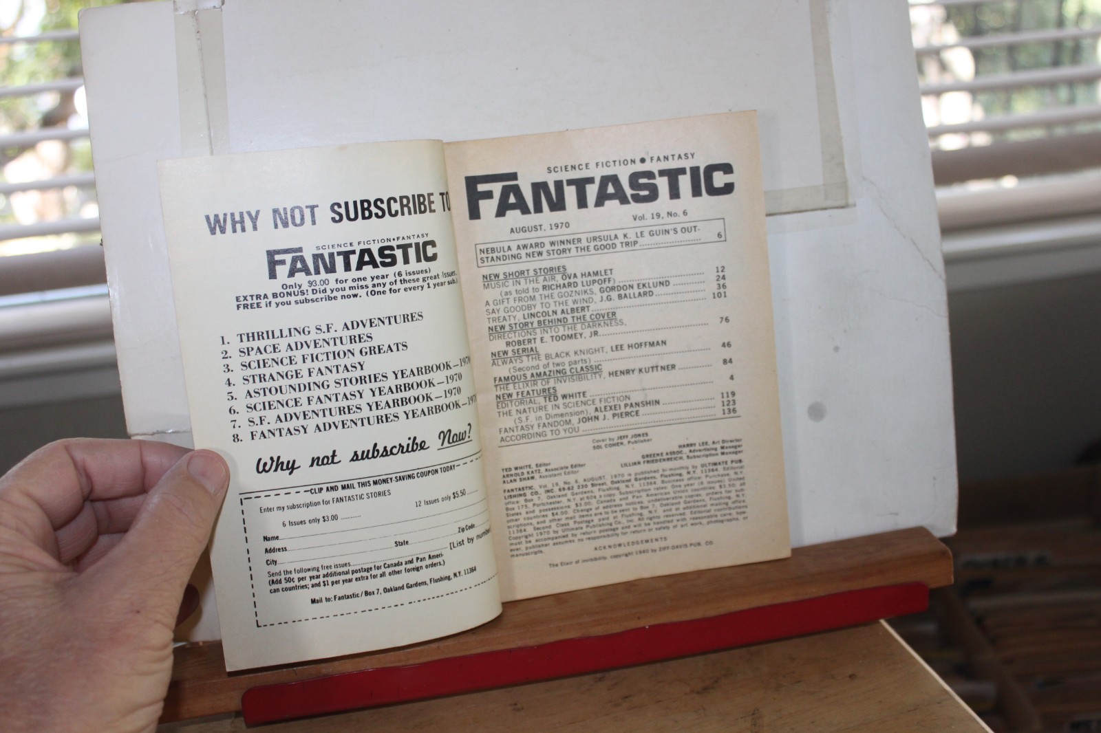 Fantastic Stories August 1970