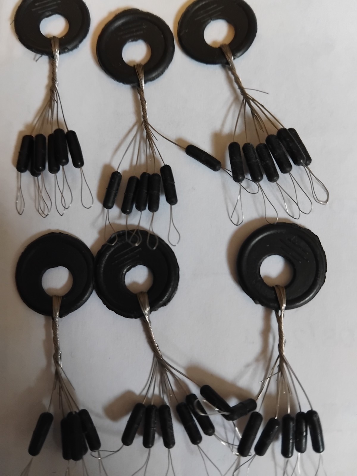 36 sliding large float stops ( 6 sets of 6)