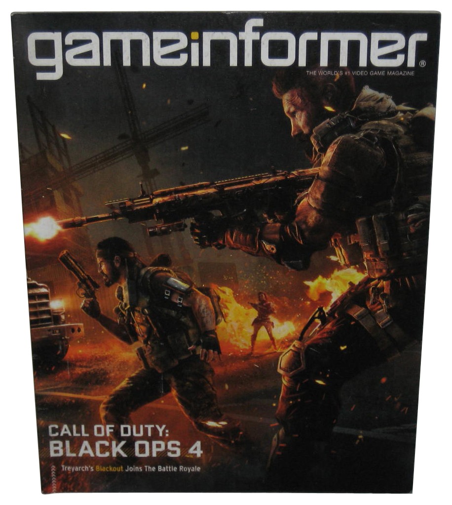 Game Informer Video Game October 2018 Magazine Book #306 - (Call of Duty 4 Black