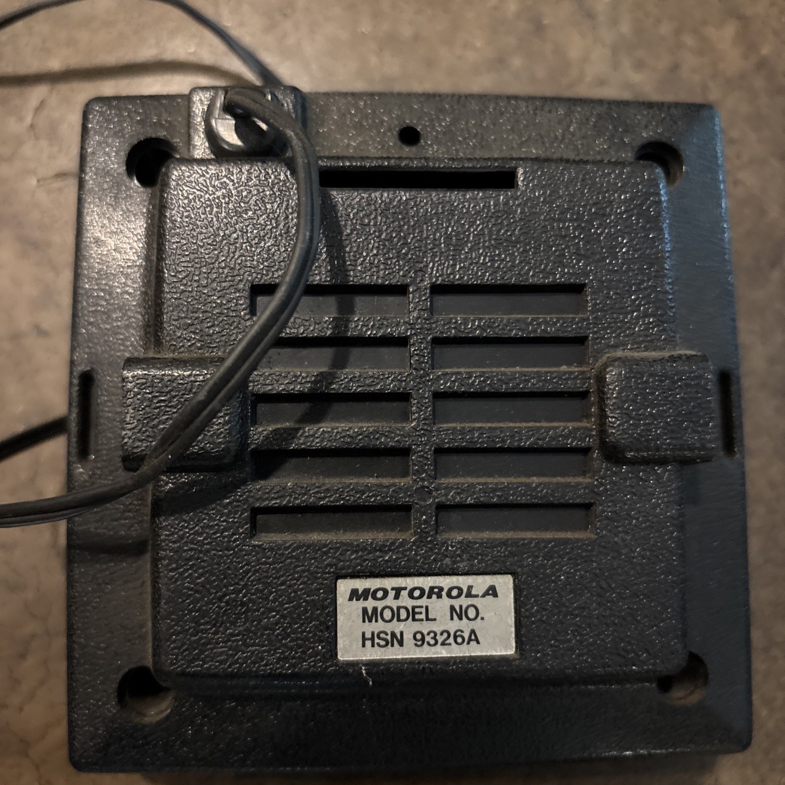 Motorola HSN9326A 5W Remote External Speaker Without Mount