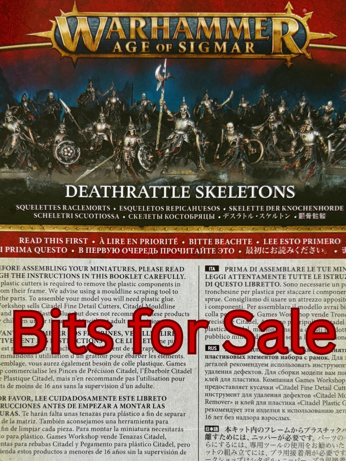 Deathrattle Skeleton Soulblight Gravelords Bitz bits Age of Sigmar Vampire Court
