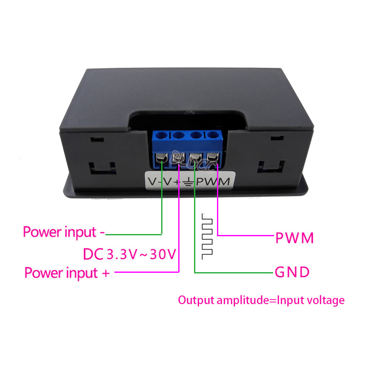 4Pack 3.3V-30V Signal Generator Module Adjustable PWM Pulse Frequency Duty Cycle