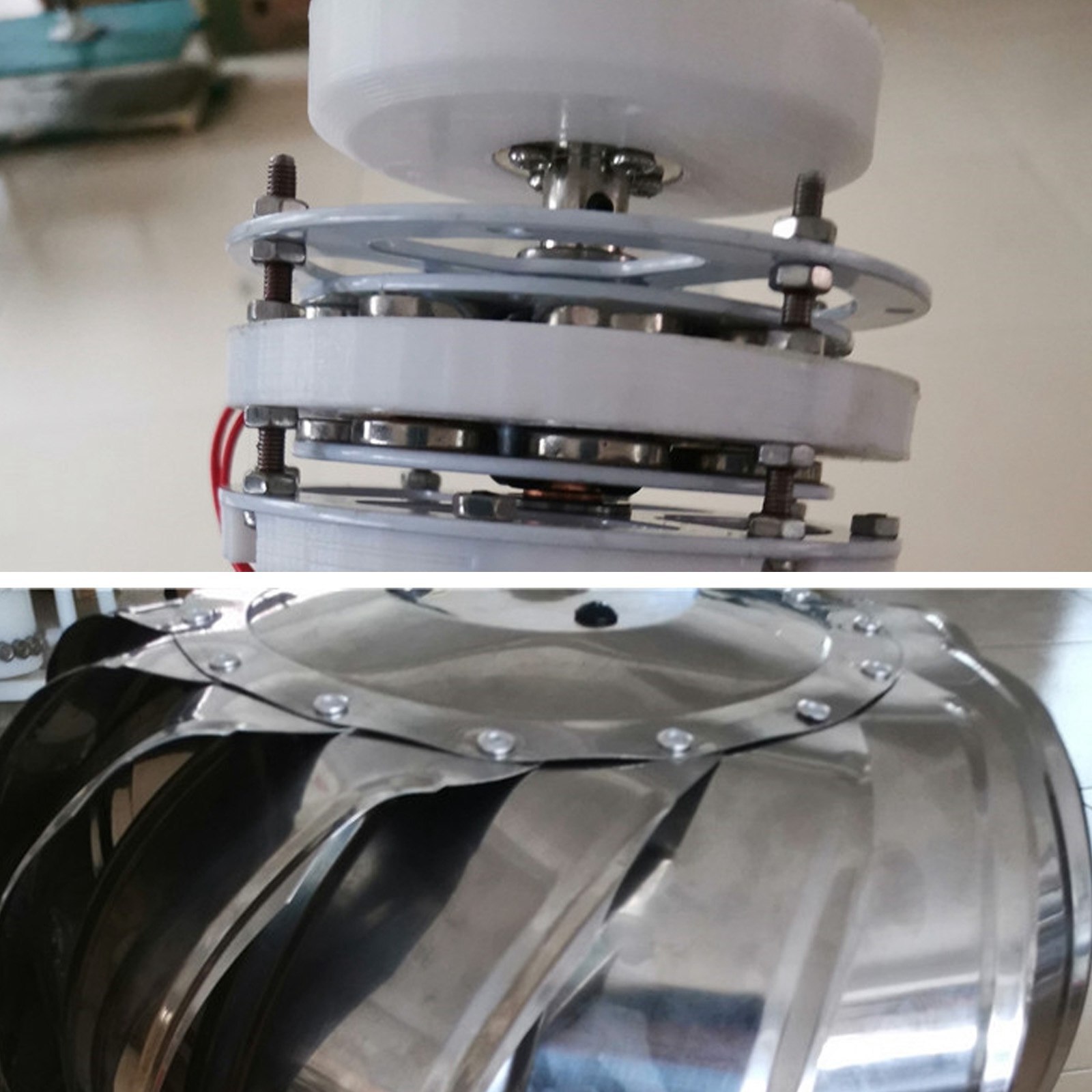 Wind Ball Type Multi-blade Start Low Wind Speed Vertical Wind Ironless Generator