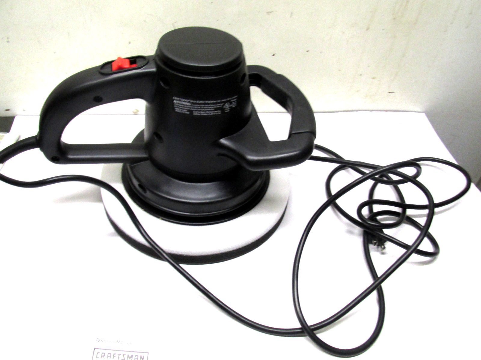 Craftsman 10" Buffer Polisher With Case and Accessories