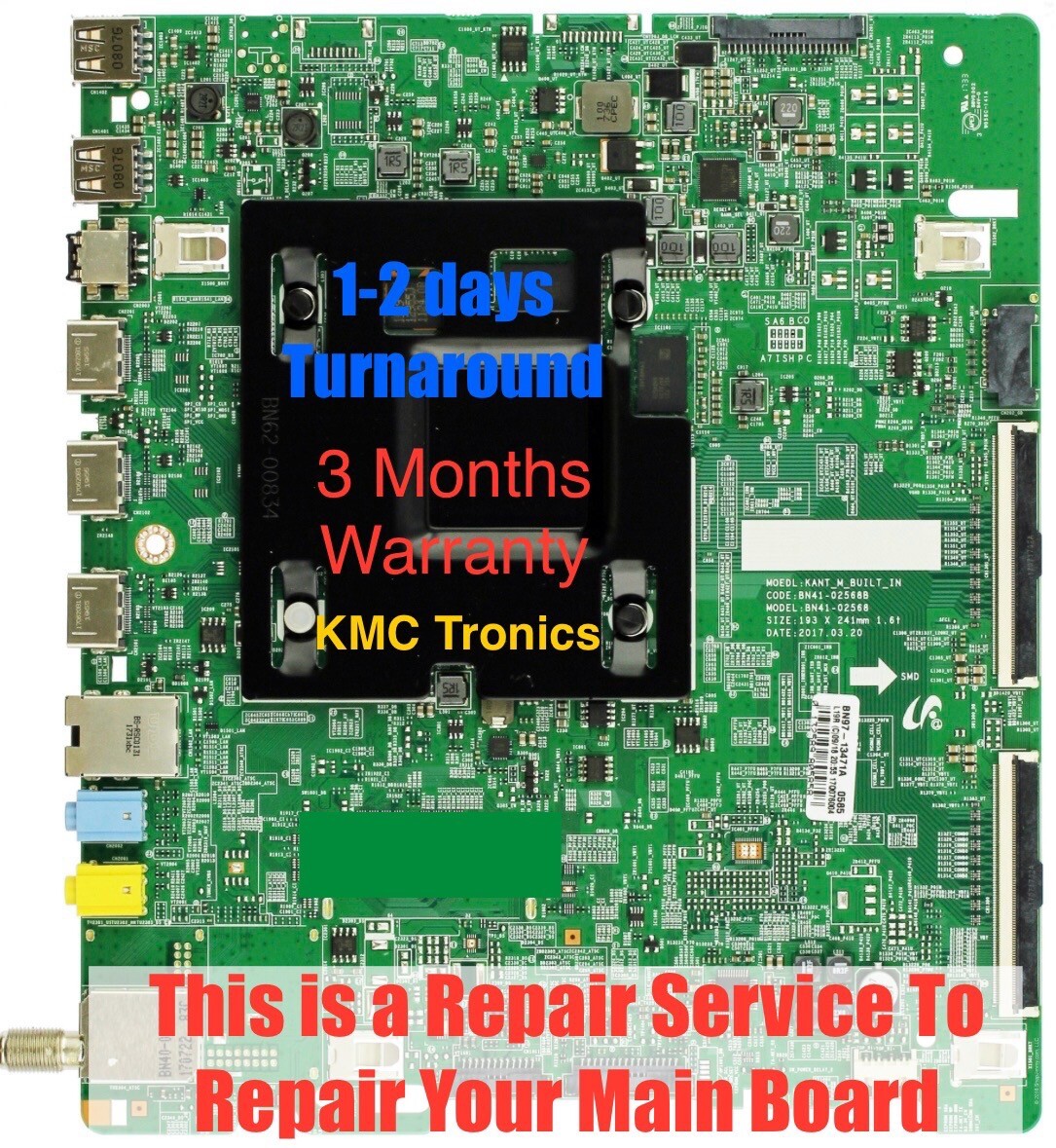 Repair 🛠️ Service For main UN65MU6290FXZA BN97-13742A BN97-13741A BN97-13742A