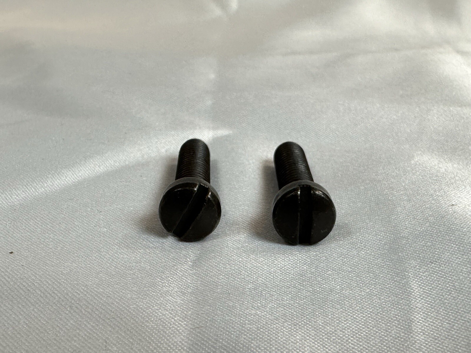 Brownells Gun Screws- Blued Fillister Slotted Head 12-24 X 1" (2)