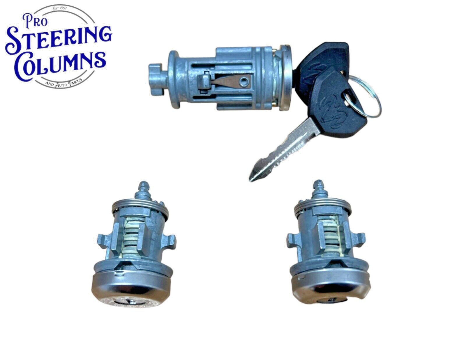 2001-2003 DODGE DAKOTA DURANGO IGNITION DOOR LOCK CYLINDER SET OEM MATCHED NEW!