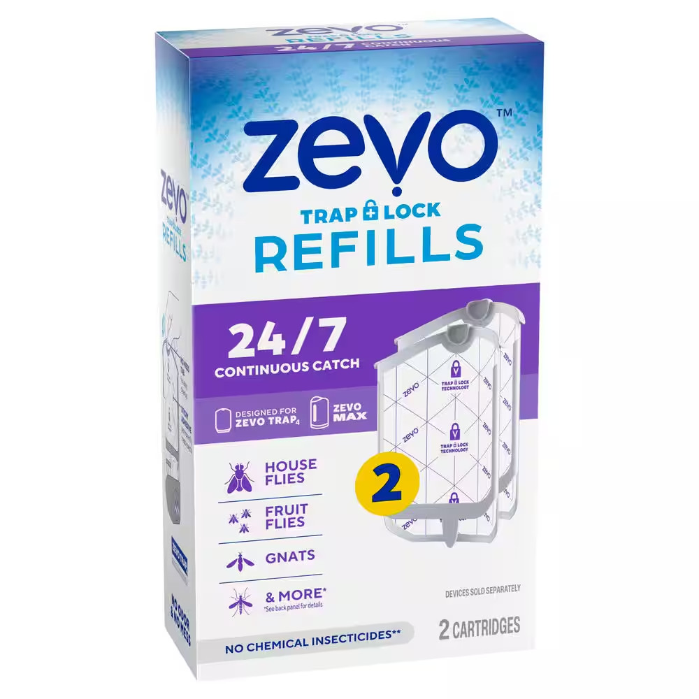 Flying Insect Trap Full Size Refill-2 Refill Cartridges