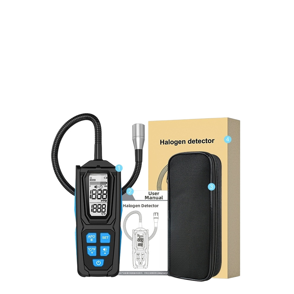 HD02 Fast Response Leak Detector with 10 Second Readout and Triple Alarm