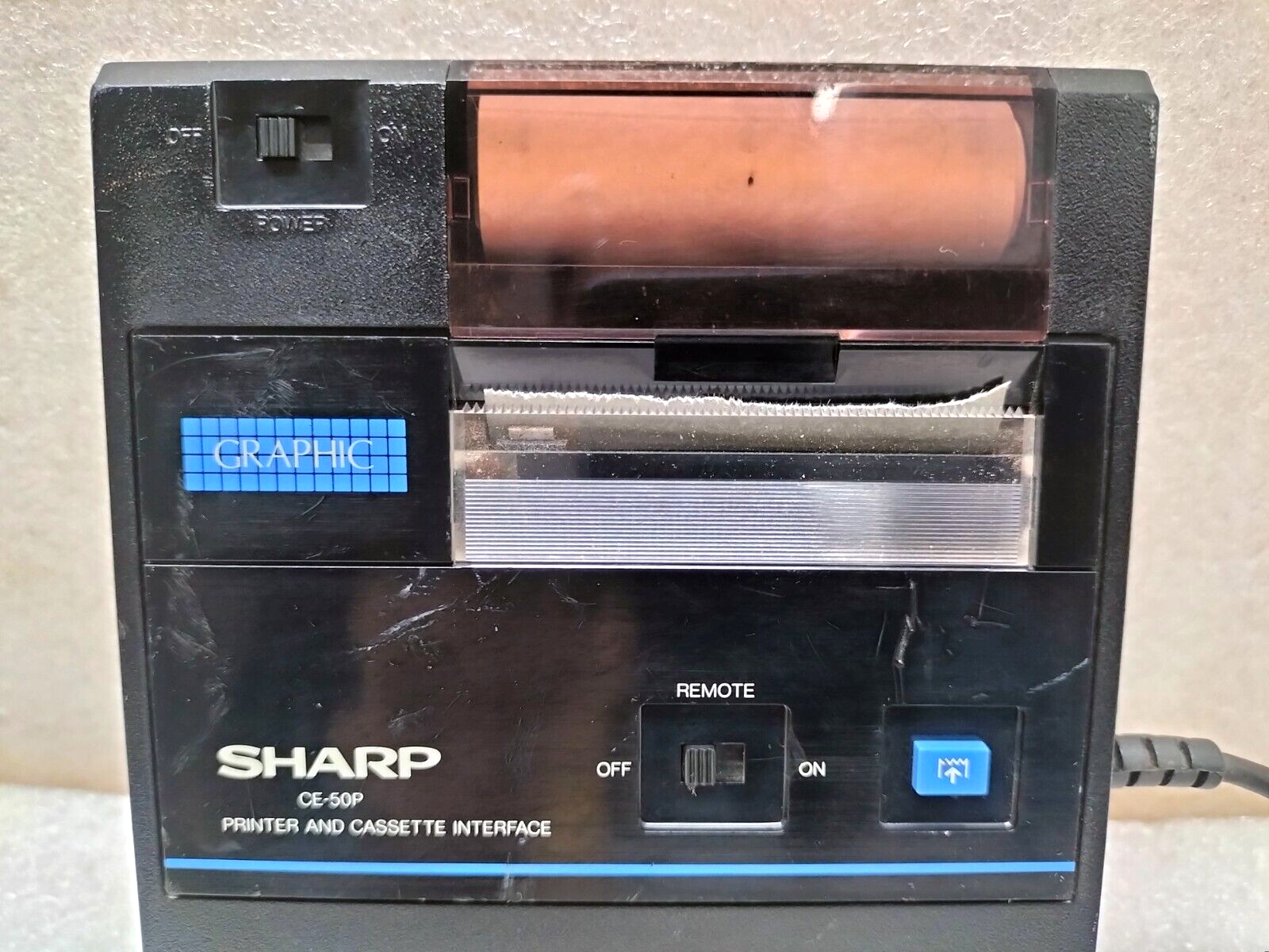 SHARP CE-50P PRINTER AND CASSETTE INTERFACE