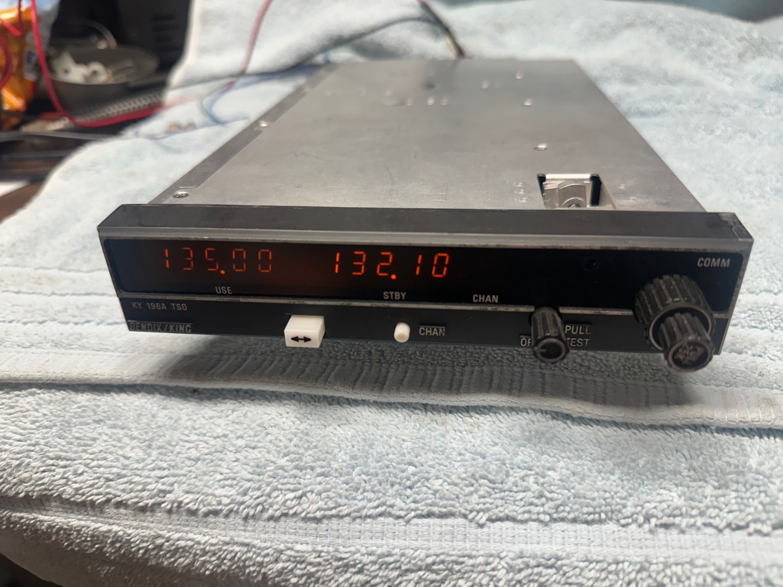 Bendix King KT196A TSO Com, PN 064-1054-30, digital flip-flop